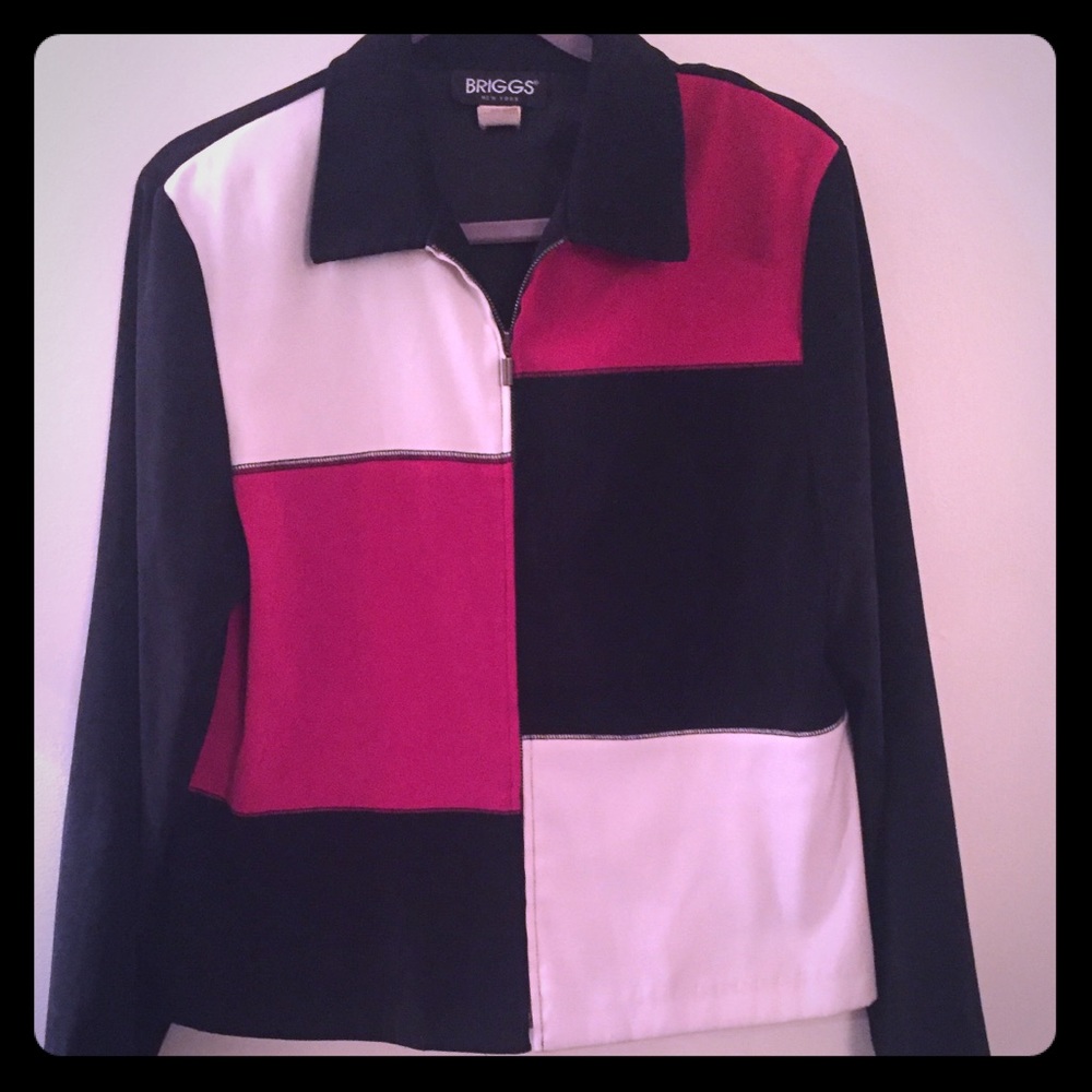 Briggs New York Color Block Jacket